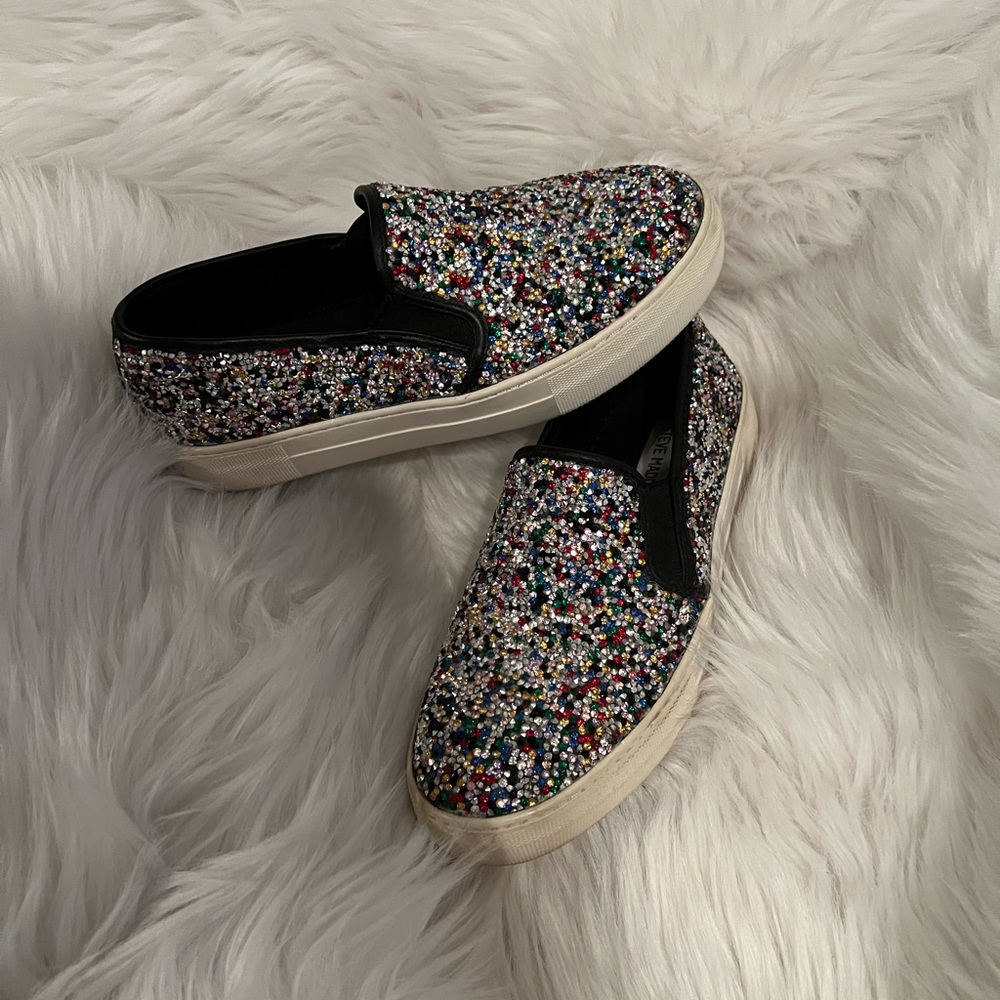 Steve Madden  Rhinestone Shoes size 7 - Picture 5 of 7
